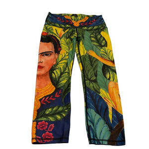 Yoga Democracy Frida Printed Yoga  Legging
